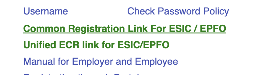registration link for ESI employer registration